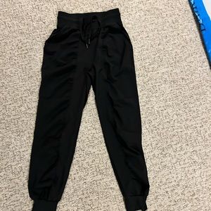 Dance studio joggers, black size 4